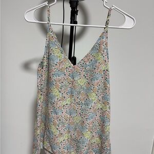 Floral V-Neck Camisole Top
